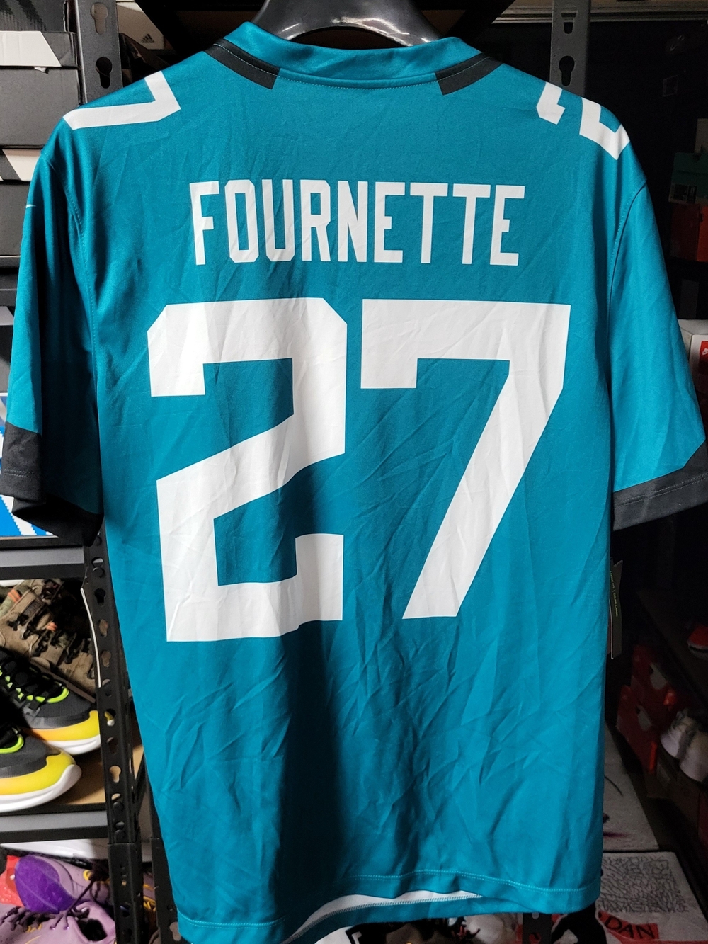 Nike Jacksonville Jaguars Fournette #27 NFL On Field Dri-Fit Jersey Size Large